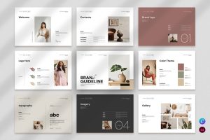 Brand Guideline Brochure Template