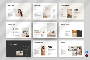 Brand Guideline Brochure Template