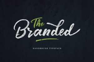 Branded Handbrush Font