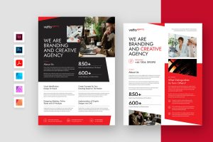 Branding Agency Flyer Template
