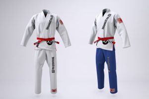 Brazilian Jiu-Jitsu Gi Uniform Mock-up