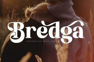 Bredga Decorative Serif Font
