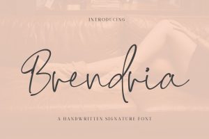 Brendria – Signature Font