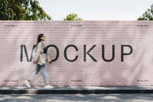 Brick Wall Mockup