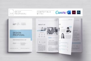 Brief Proposal Template | Canva | Docx |ID| PSD
