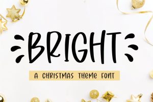 Bright – Christmas Font
