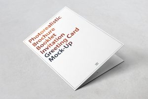 Brochure / Booklet / Invitation Mockups 002