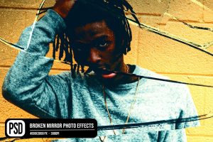 Broken Mirror photo Effects