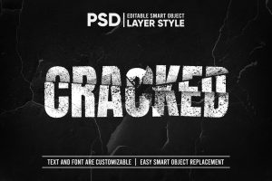 Broken Text Effect