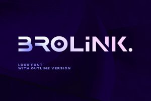 Brolink – Logo Font