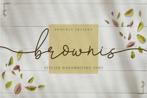 Brownis – Stylish Handwriting Font