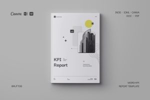 Bruttos – Minimalist KPI Report Document