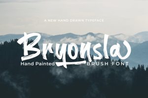 Bryonsla – Hand Painted Brush
