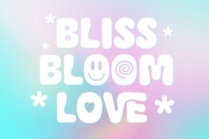 Bubble Bliss Bloom – Groovy Rounded Cute Chunky
