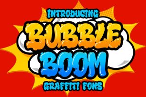 Bubble Boom – Graffiti Font