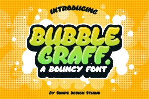 Bubble Graff – Bouncy Font