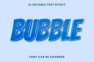 Bubble Text Effect