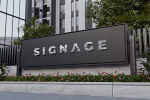 Building Sign Mockup