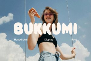 Bukkumi – Handdrawn Display Font