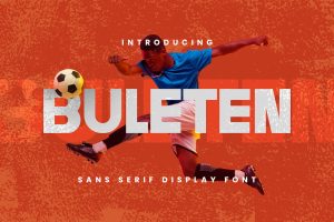 Buleten – Modern Sans Sports Font
