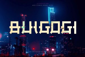 Bulgogi – Ethnic Asian Display Typeface