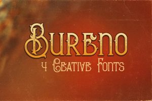 Bureno – Decorative Font