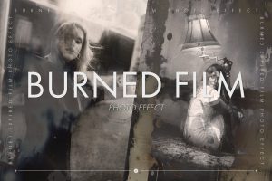 Burned Film Photo Effect