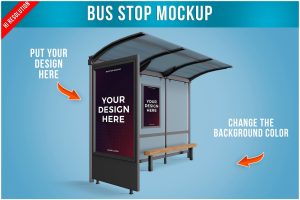 Bus Stop Mockup