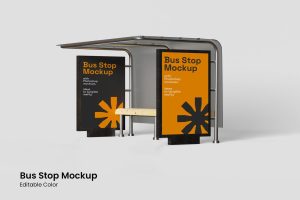 Bus Stop Mockup