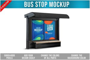Bus Stop Mockup