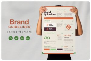Business Brand Guideline Poster