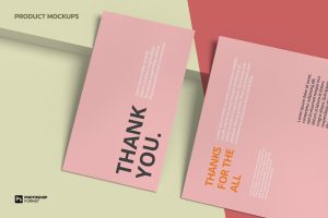 Business Card and Letterhead – Mockup