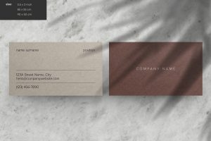 Business Card Mockup
