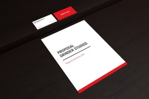 Business Card Mockup and Letter/A4 Mockup