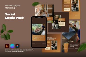 Business Digital Marketing – IG Feed and Story