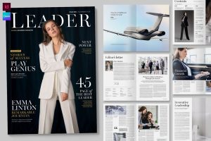 Business Magazine Template