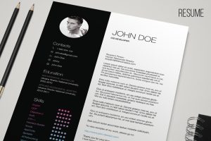 B&W Resume