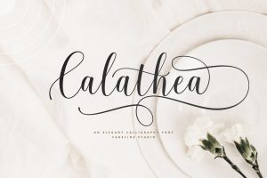 Calathea – Elegant Calligraphy Font