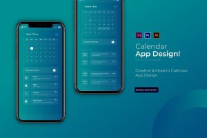 Calendar | App Design Template