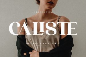 Caliste – Stylish Ligature Font