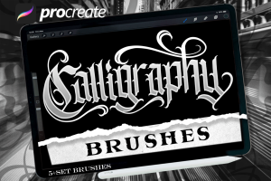 calligraphy brush