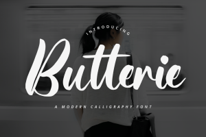 Calligraphy Font – Butterie