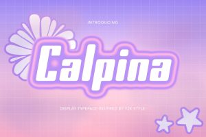 Calpina – Y2k Retro Font
