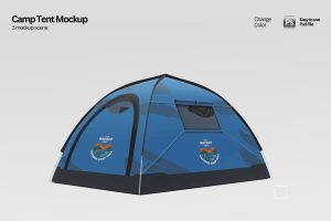 Camp Tent Mock Up
