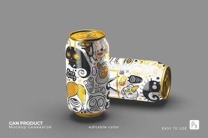 Can Product Mockup