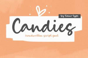 Candies – Handwritten Font TT