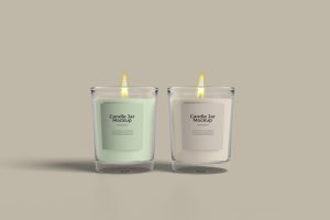 Candle Jar Mockup