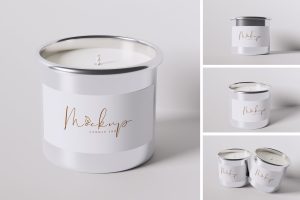 Candle Jar Mockup