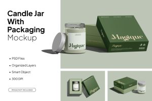 Candle Mockup