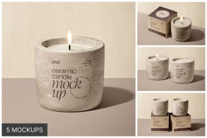 Candle Mockup